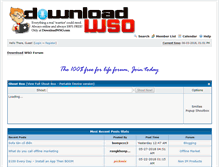 Tablet Screenshot of downloadwso.com